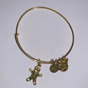 Gingerbread Man Alex and Ani Bracelet